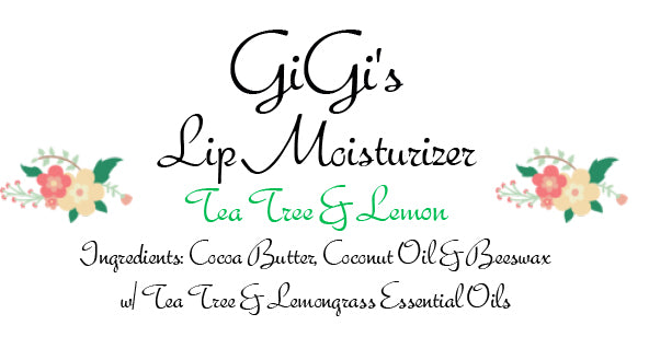 GiGi's Lip Moisturizer Lemongrass & Tea Tree