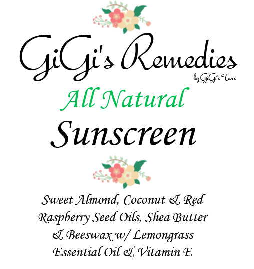 GiGi's All Natural Sunscreen - 4oz