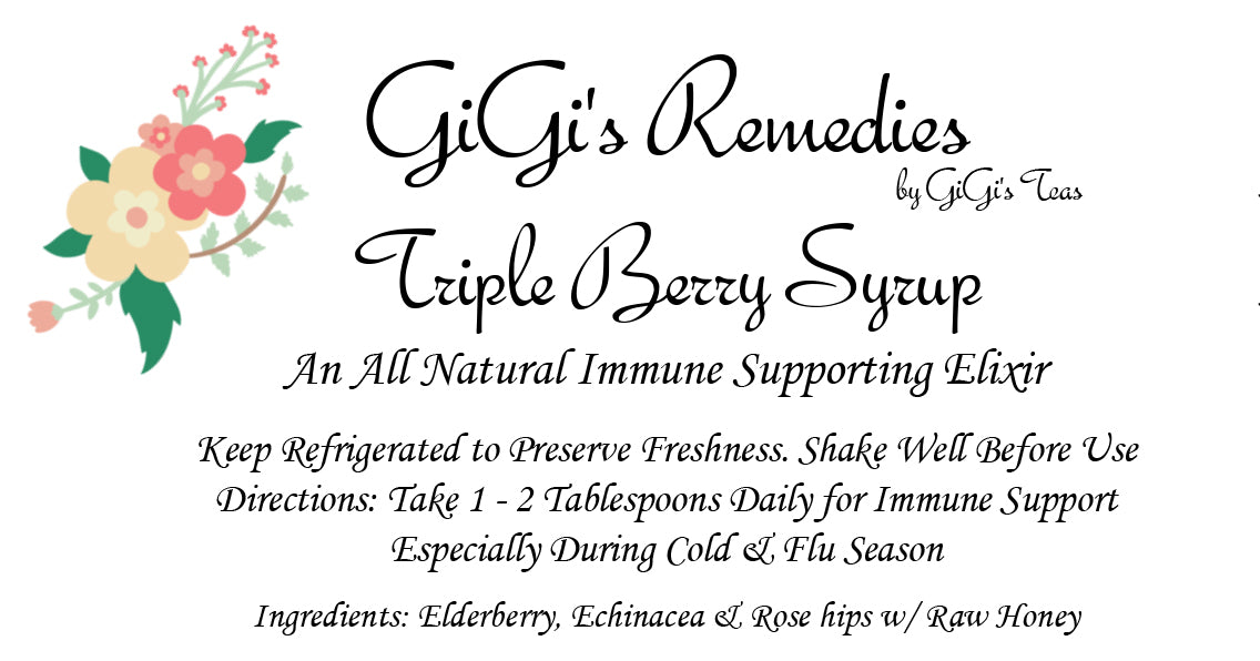 GiGi's Triple Berry Syrup - 8oz