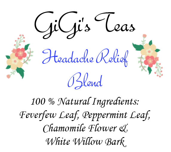GiGi's Headache Relief Blend - Loose Leaf