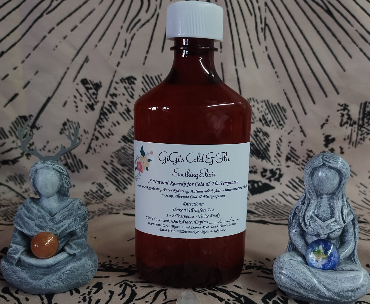 GiGi's Cold & Flu Soothing Elixir - 8oz