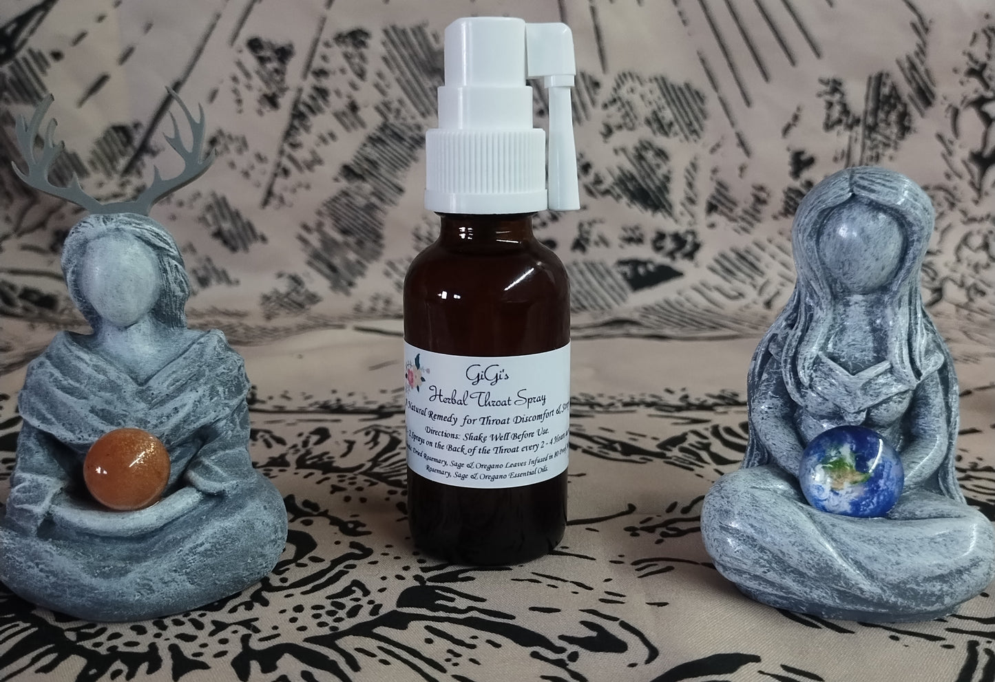 GiGi's Herbal Throat Spray - 1oz