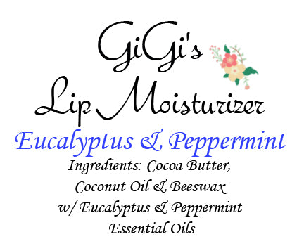 GiGi's Lip Moisturizer Eucalyptus & Peppermint