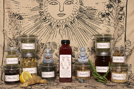 GiGi's Green Tea, Hibiscus & Ginger Iced Tea - 16oz